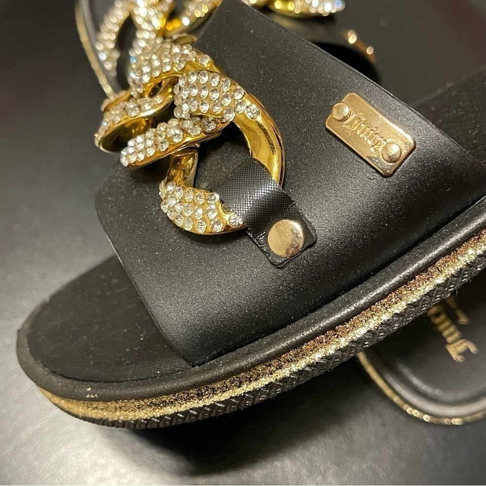 Juicy Couture Yarley Sandals EUC Sz8 - Picture 5 of 11